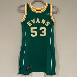 Varsity Legends Jersey Evans High School Throwback Style Darryl Dawkins, Green S
